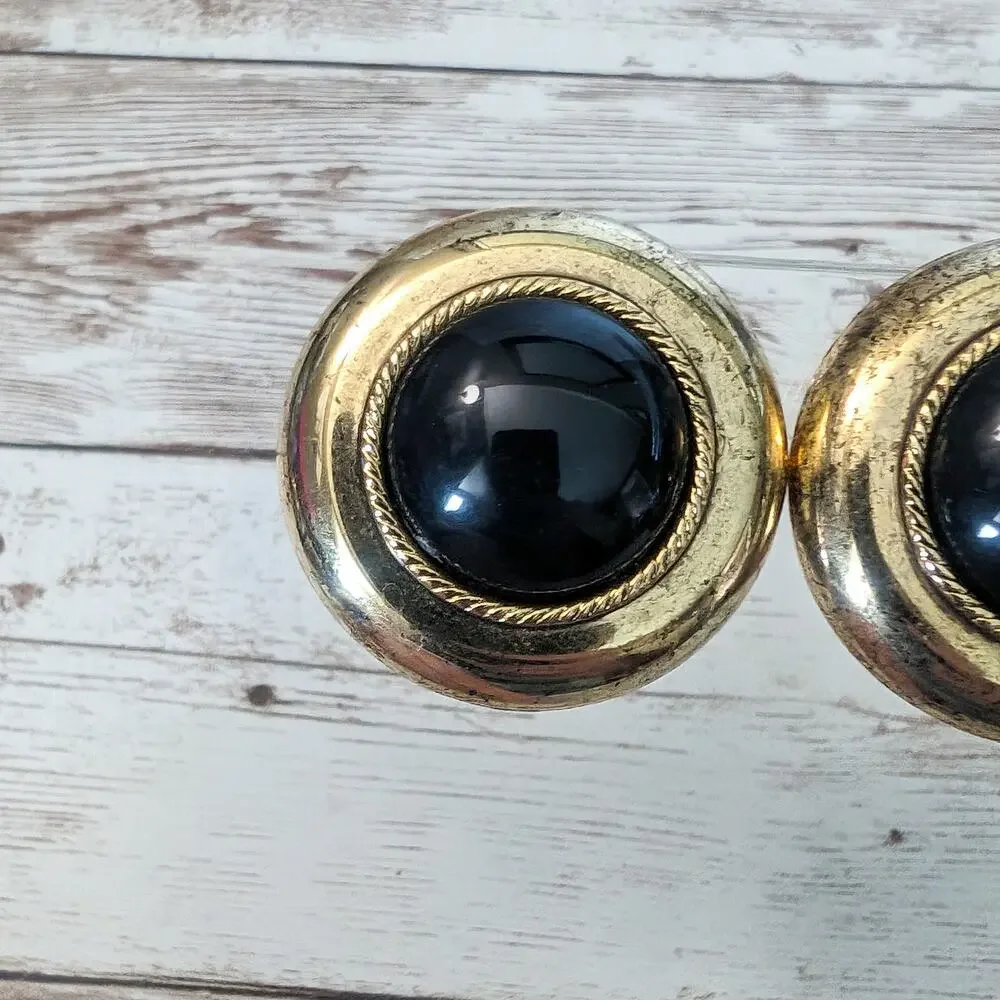 Vintage clip earrings